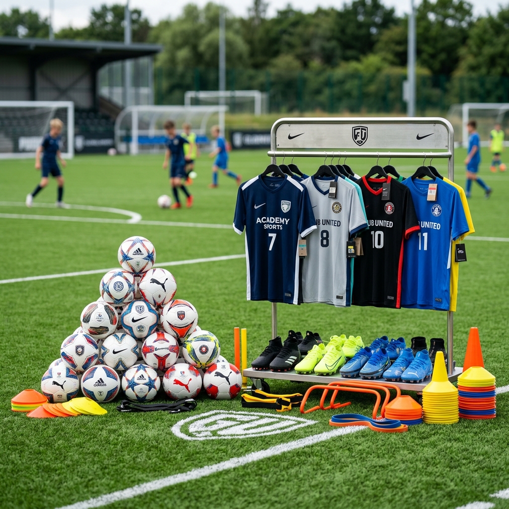 Équipements pour clubs et académies de football